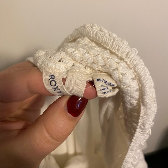 White Off Shoulder Top - Picture 2 of 2